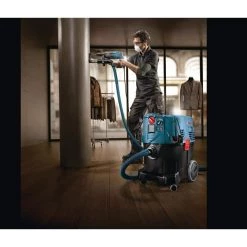 9 Gallon Corded Wet/Dry Dust Extractor Vacuum with Auto Filter Clean and HEPA Filter by Bosch -Bosch outlet store blues bosch wet dry vacuums vac090ah 4f 1000
