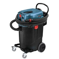 14 Gallon Corded Wet/Dry Dust Extractor Vacuum with Automatic Filter Clean and HEPA Filter by Bosch