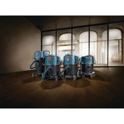 14 Gallon Corded Wet/Dry Dust Extractor Vacuum with Automatic Filter Clean and HEPA Filter by Bosch -Bosch outlet store blues bosch wet dry vacuums vac140ah fa 1000