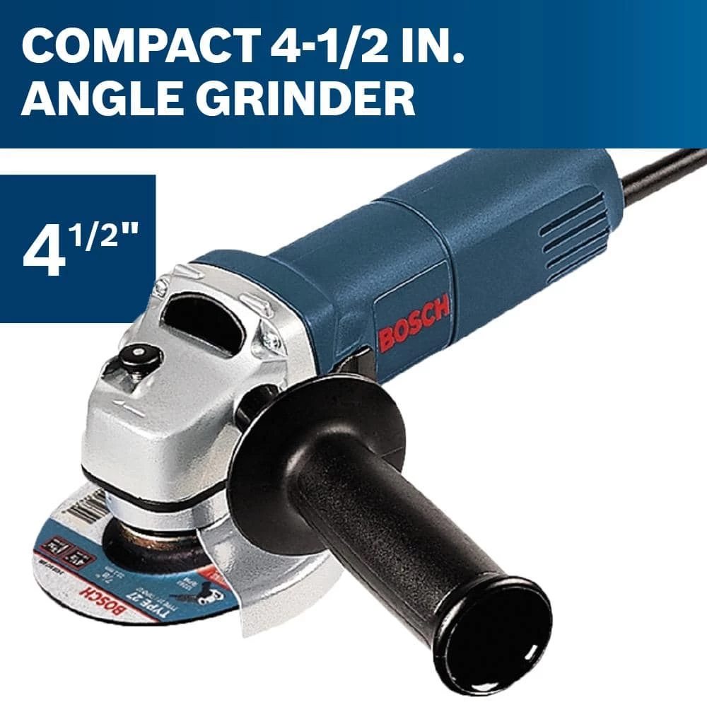 6 Amp Corded 4-1/2 in. Small Angle Grinder by Bosch 6 6 Amp Corded 4-1/2 in. Small Angle Grinder by Bosch - Image 6