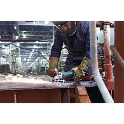 8.5 Amp Corded 4.5 in. Angle Grinder with Lock-On Slide Switch by Bosch 11 8.5 Amp Corded 4.5 in. Angle Grinder with Lock-On Slide Switch by Bosch -Bosch outlet store bosch angle grinders gws9 45 1d 1000