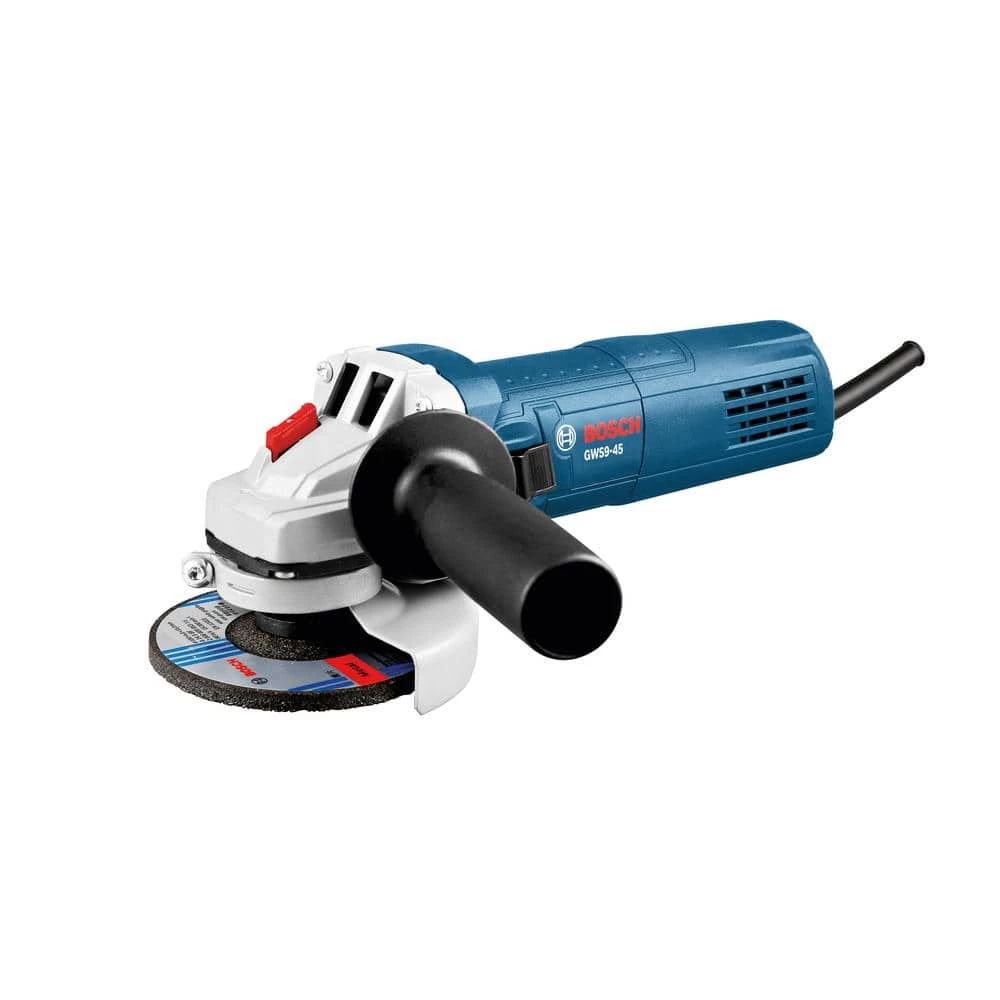 8.5 Amp Corded 4.5 in. Angle Grinder with Lock-On Slide Switch by Bosch 1 8.5 Amp Corded 4.5 in. Angle Grinder with Lock-On Slide Switch by Bosch