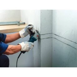 8.5 Amp Corded 4.5 in. Angle Grinder with Lock-On Slide Switch by Bosch 17 8.5 Amp Corded 4.5 in. Angle Grinder with Lock-On Slide Switch by Bosch -Bosch outlet store bosch angle grinders gws9 45 76 1000