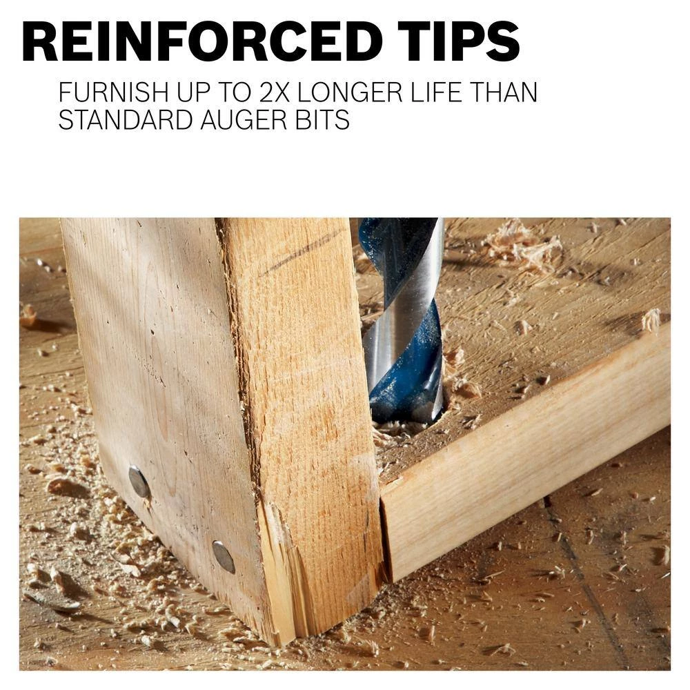 Daredevil 7/8 in. x 17 in. Auger Bit by Bosch 6 Daredevil 7/8 in. x 17 in. Auger Bit by Bosch - Image 6