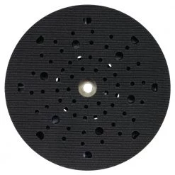 6 in. Medium Hook-and-Loop Multi-Hole Sanding Pad by Bosch -Bosch outlet store bosch backing pads rsm6045 4f 1000