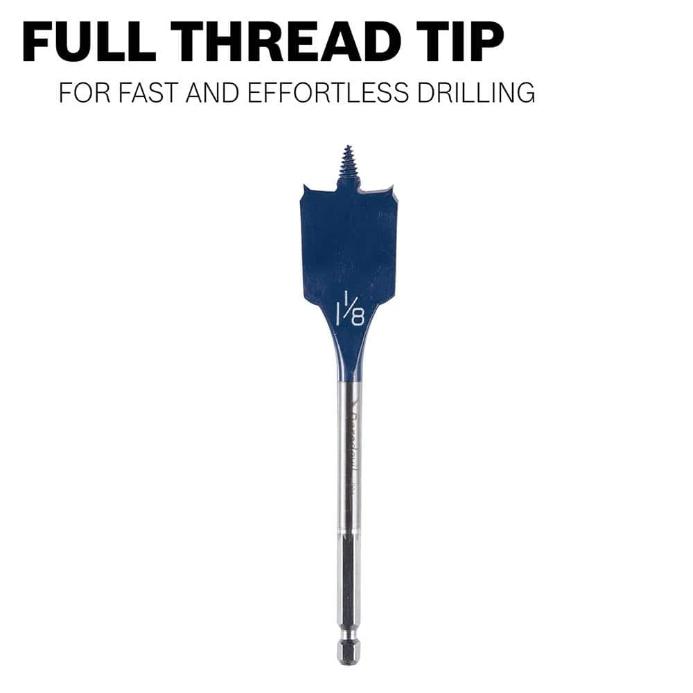 Daredevil 12 in. QC Spade Drill Bit Extension by Bosch 4 Daredevil 12 in. QC Spade Drill Bit Extension by Bosch - Image 4