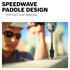 Daredevil 12 in. QC Spade Drill Bit Extension by Bosch 12 Daredevil 12 in. QC Spade Drill Bit Extension by Bosch -Bosch outlet store bosch bit holders extensions dqce1012 fa 1000