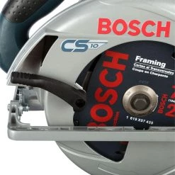 15 Amp 7-1/4 in. Corded Circular Saw with 24-Tooth Carbide Blade and Carrying Bag by Bosch -Bosch outlet store bosch circular saws cs10 c3 1000
