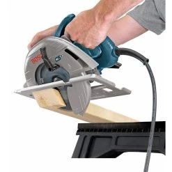 15 Amp 7-1/4 in. Corded Circular Saw with 24-Tooth Carbide Blade by Bosch -Bosch outlet store bosch circular saws cs5 1f 1000