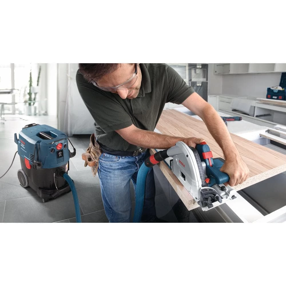 6-1/2 in. 13 Amp Corded Track Saw with Plunge Action and L-Boxx Carrying Case by Bosch 9 6-1/2 in. 13 Amp Corded Track Saw with Plunge Action and L-Boxx Carrying Case by Bosch - Image 9