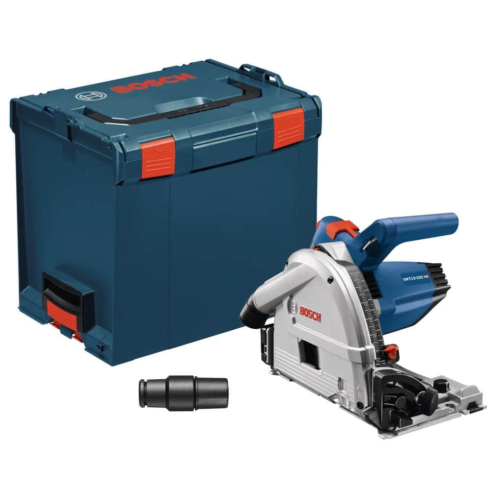 6-1/2 in. 13 Amp Corded Track Saw with Plunge Action and L-Boxx Carrying Case by Bosch 1 6-1/2 in. 13 Amp Corded Track Saw with Plunge Action and L-Boxx Carrying Case by Bosch