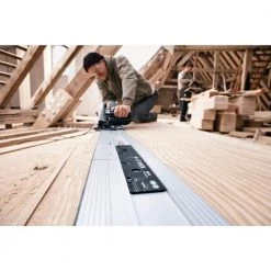 6-1/2 in. 13 Amp Corded Track Saw with Plunge Action and L-Boxx Carrying Case by Bosch -Bosch outlet store bosch circular saws gkt13 225l 66 1000