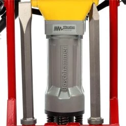 Brute 15 Amp 1-1/8 in. Corded Concrete Portable Electric Hex Breaker Hammer Kit with Cart and 2 Chisels by Bosch -Bosch outlet store bosch demolition breaker hammers bh2760vcb 77 1000