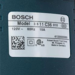 15 Amp 1-1/8 in. Corded Variable Speed SDS-Max Power Inline Demolition Hammer for Concrete with Carrying Case by Bosch -Bosch outlet store bosch demolition breaker hammers dh1020vc 1f 1000