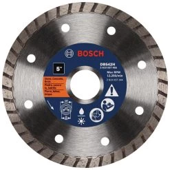 5 in. General Purpose Diamond Circular Saw Blade for Cutting Concrete, Block, Brick, and Stone by Bosch
