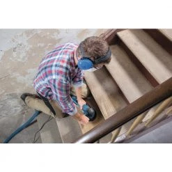 6 in. Electronic Variable Speed Barrel-Grip Random Orbit Sander with Turbo Mode by Bosch -Bosch outlet store bosch disc sanders get75 6n 44 1000