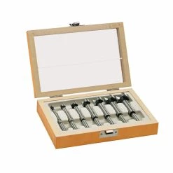 Forstner Drill Bit Set with Wood Case (7-Piece) by Bosch