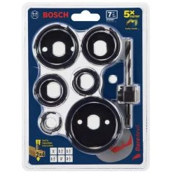 Daredevil Wood Hole Saw Set (7-Piece) by Bosch -Bosch outlet store bosch hole saws bits hcd007 c3 1000