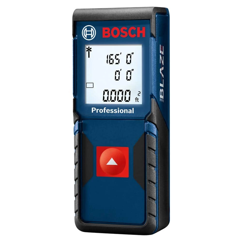BLAZE 165 ft. Laser Distance Tape Measuring Tool with Square Footage Calculation by Bosch 1 BLAZE 165 ft. Laser Distance Tape Measuring Tool with Square Footage Calculation by Bosch