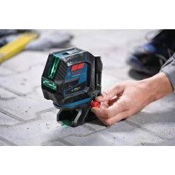 100 ft. Green Combination Laser Level Self Leveling with VisiMax Technology, Fine Adjustment Mount & Hard Carrying Case by Bosch -Bosch outlet store bosch laser level gcl100 40g 44 1000
