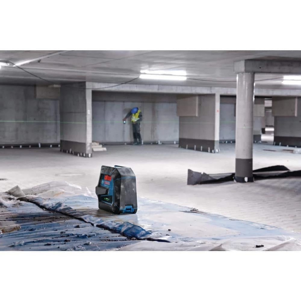 Factory Reconditioned 100 ft. Green Combination Self Leveling Laser and Mount Plus Compact Tripod with Extendable Height by Bosch 15 Factory Reconditioned 100 ft. Green Combination Self Leveling Laser and Mount Plus Compact Tripod with Extendable Height by Bosch - Image 15