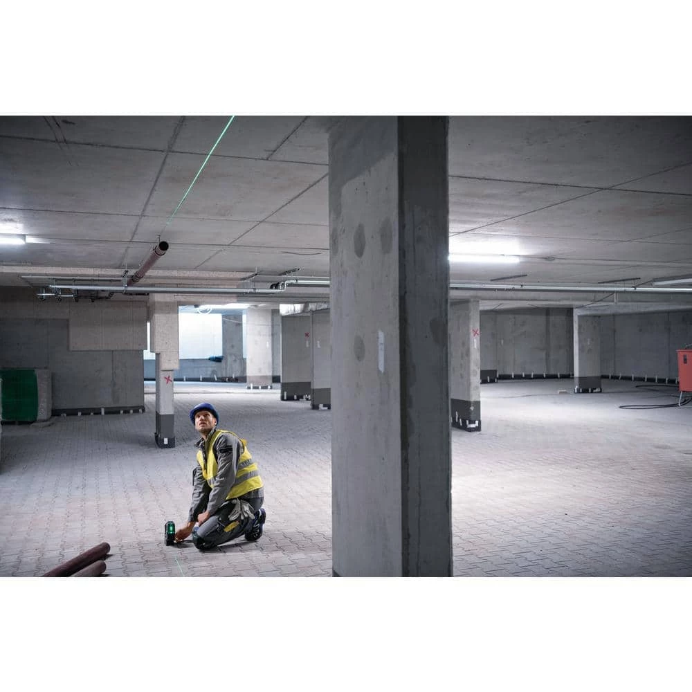 Factory Reconditioned 100 ft. Green Combination Self Leveling Laser and Mount Plus Compact Tripod with Extendable Height by Bosch 12 Factory Reconditioned 100 ft. Green Combination Self Leveling Laser and Mount Plus Compact Tripod with Extendable Height by Bosch - Image 12