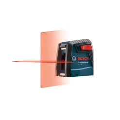 30 ft. Cross Line Laser Level Self Leveling with 360 Degree Flexible Mounting Device and Carrying Pouch by Bosch -Bosch outlet store bosch laser level gll 30 s 1d 1000