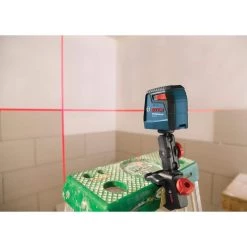 30 ft. Cross Line Laser Level Self Leveling with 360 Degree Flexible Mounting Device and Carrying Pouch by Bosch -Bosch outlet store bosch laser level gll 30 s c3 1000