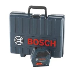50 ft. Cross Line Laser Level Self Leveling with VisiMax Technology, L-Bracket Adjustable Mount and Hard Carrying Case by Bosch -Bosch outlet store bosch laser level gll 50 44 1000