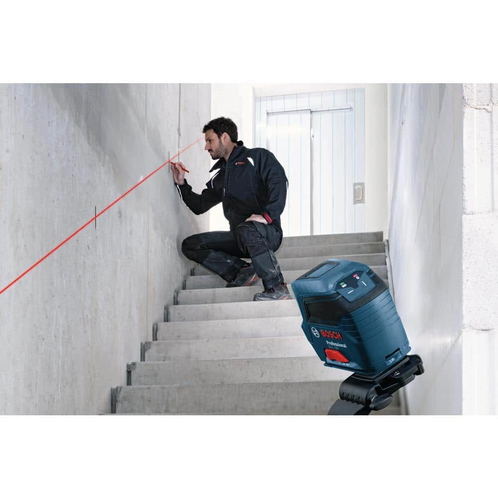 Factory Reconditioned 50 ft. Self Leveling Cross-Line Laser Level by Bosch 10 Factory Reconditioned 50 ft. Self Leveling Cross-Line Laser Level by Bosch - Image 10