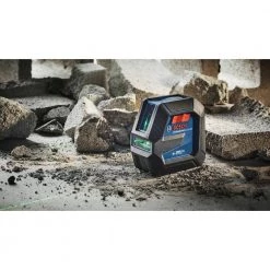 Reconditioned 100 ft. Green Self-Leveling Cross-Line Laser Level by Bosch -Bosch outlet store bosch laser level gll100 40g rt fa 1000