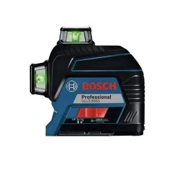 200 ft. Green 360-Degree Laser Level Self Leveling with Visimax Technology, Fine Adjustment Mount and Hard Carrying Case by Bosch -Bosch outlet store bosch laser level gll3 300g d4 1000