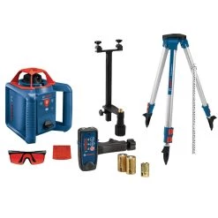 800 ft. Rotary Laser Level Complete Kit Self Leveling with Hard Carrying Case by Bosch