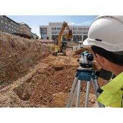 8 in. Automatic Optical Level with 26x Magnification Power Lens (3 Piece) by Bosch -Bosch outlet store bosch levels gol26 4f 1000