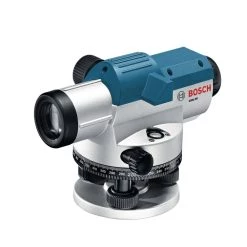 8 in. Automatic Optical Level with 26x Magnification Power Lens (3 Piece) by Bosch