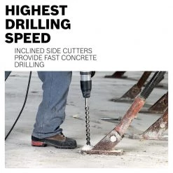 3/4 in. x 31 in. x 36 in. SDS-Max Speed-X Carbide Rotary Hammer Drill Bit for Concrete Drilling by Bosch -Bosch outlet store bosch masonry drill bits hc5033 1f 1000