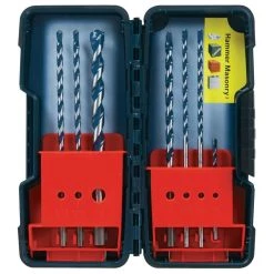 Assortment Pack of BlueGranite Turbo Carbide Hammer Drill Bits (7-Piece) by Bosch