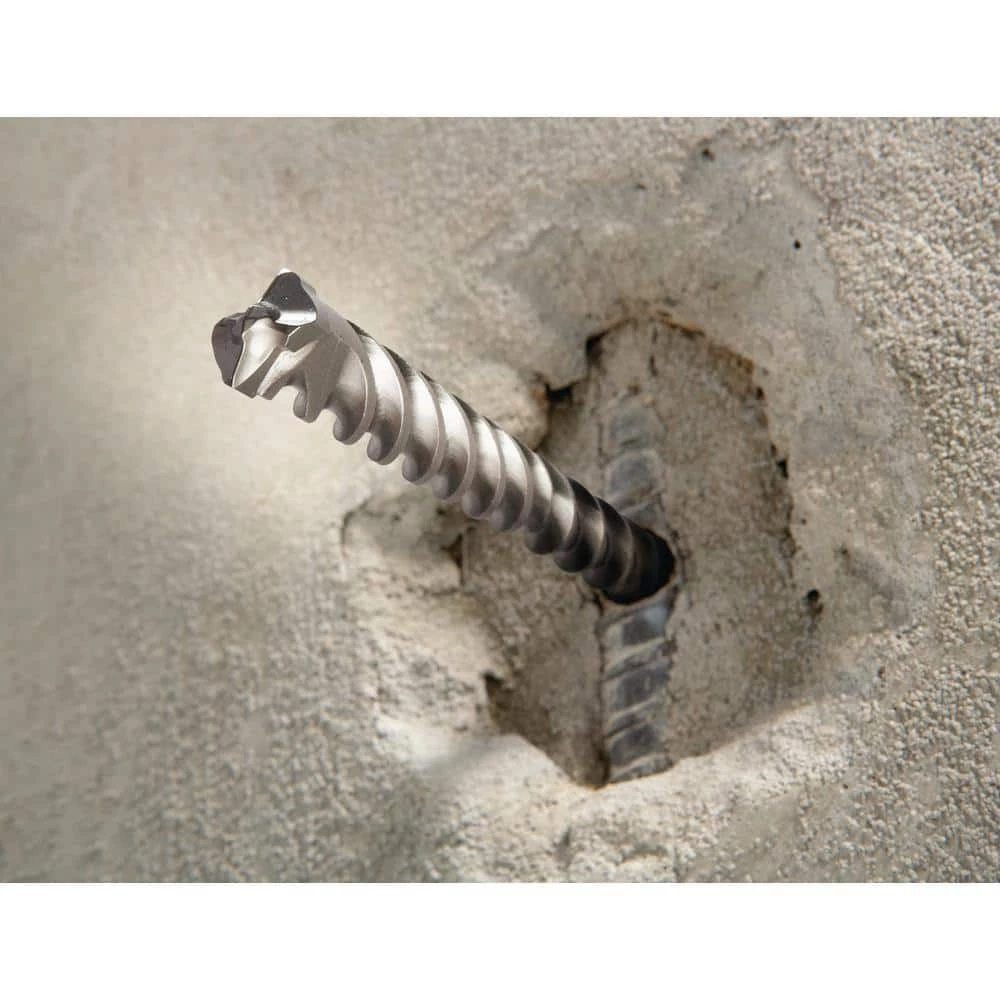 Bulldog Xtreme 3/16 in. x 4 in. x 6-1/2 in. SDS-Plus Carbide Rotary Hammer Drill Bit by Bosch 8 Bulldog Xtreme 3/16 in. x 4 in. x 6-1/2 in. SDS-Plus Carbide Rotary Hammer Drill Bit by Bosch - Image 8