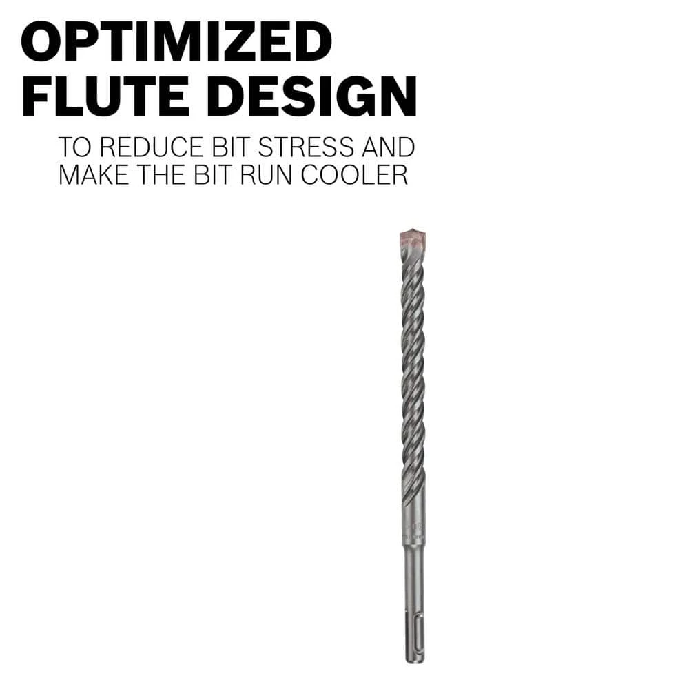 Bulldog SDS-Plus Chisels/Carbide Masonry Trade Rotary Hammer Bit Set (6-Piece) by Bosch 6 Bulldog SDS-Plus Chisels/Carbide Masonry Trade Rotary Hammer Bit Set (6-Piece) by Bosch - Image 6