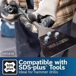 5 in. x 11 in. SDS-Plus Bulldog Floor Scraper by Bosch -Bosch outlet store bosch masonry drill bits hs1418 4f 1000