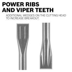 Bulldog Xtreme 2-1/2 in. x 10 in. SDS-Plus Hammer Steel Self-Sharpening Wide Chisel by Bosch -Bosch outlet store bosch masonry drill bits hs1427 1f 1000