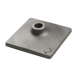 8 in. x 8 in. Hammer Steel Tamper Plate for Use with HS2173 by Bosch