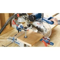 15 Amp Corded 10 in. Dual-Bevel Sliding Glide Miter Saw with 60-Tooth Carbide Saw Blade by Bosch -Bosch outlet store bosch miter saws cm10gd 40 1000
