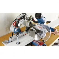 15 Amp Corded 10 in. Dual-Bevel Sliding Glide Miter Saw with 60-Tooth Saw Blade with Bonus 32-1/2 in. Folding Leg Stand by Bosch -Bosch outlet store bosch miter saws cm10gd gta3800 a0 1000
