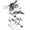 15 Amp Corded 10 in. Dual-Bevel Sliding Glide Miter Saw with 60-Tooth Saw Blade and Bonus Gravity Rise Stand with Wheels by Bosch