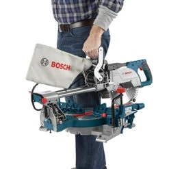 12 Amp 8-1/2 in. Corded Portable Single Bevel Sliding Compound Miter Saw with 48-Tooth Carbide Blade by Bosch -Bosch outlet store bosch miter saws cm8s 1f 1000