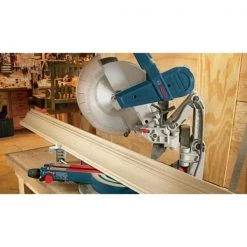 15 Amp 12 in. Corded Dual-Bevel Sliding Glide Miter Saw with 60 Tooth Saw Blade and Bonus 32-1/2 in. Portable Stand by Bosch -Bosch outlet store bosch miter saws gcm12sd gta3800 44 1000