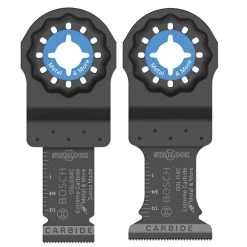 Starlock Oscillating Multi-Tool Accessory Blade Set with 3/4 in. and 1-1/4 in. Blades (2-Piece) by Bosch