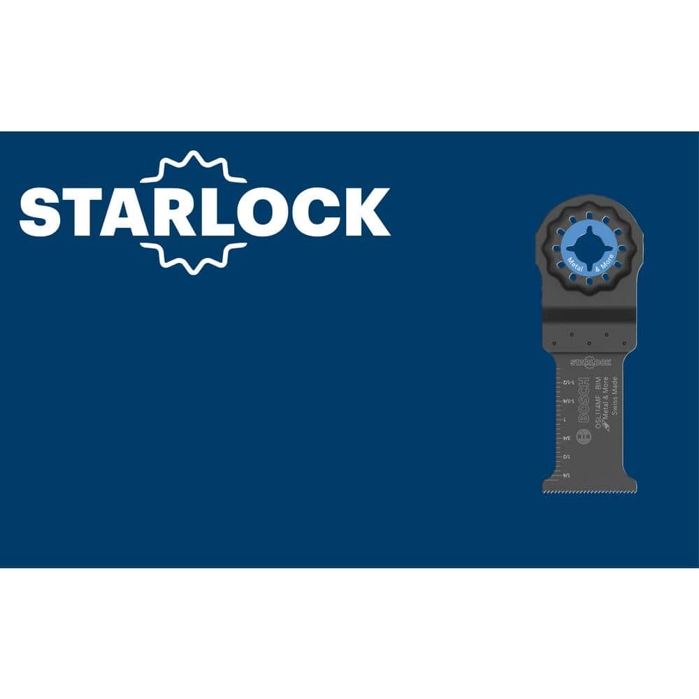 1-1/4 in. Starlock Carbide Plunge Blade by Bosch 4 1-1/4 in. Starlock Carbide Plunge Blade by Bosch - Image 4