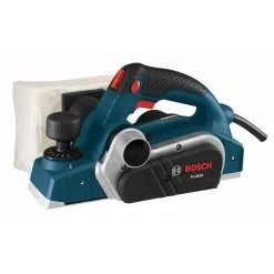 6.5 Amp 3-1/4 in. Corded Planer Kit with 2 Reversible Woodrazor Micrograin Carbide Blades and Carrying Case by Bosch -Bosch outlet store bosch planers pl2632k c3 1000